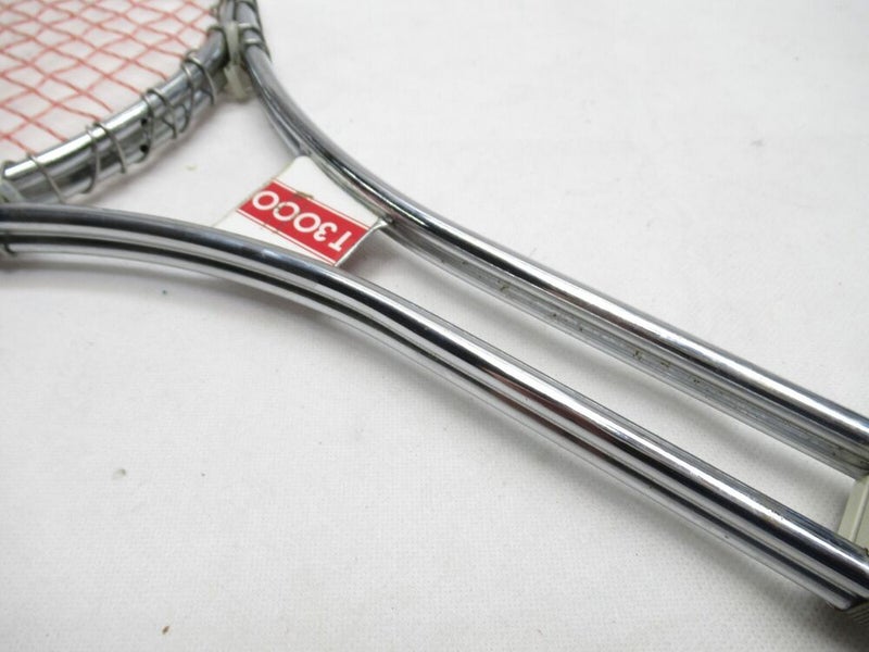 VINTAGE WILSON "T3000" METAL TENNIS RACQUET. ANTIQUE / DISPLAY