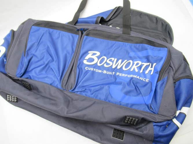 BOSWORTH PERFORMANCE ZIPPERED TENNIS RACQUET / DUFFEL BAG / COVER WITH STRAP