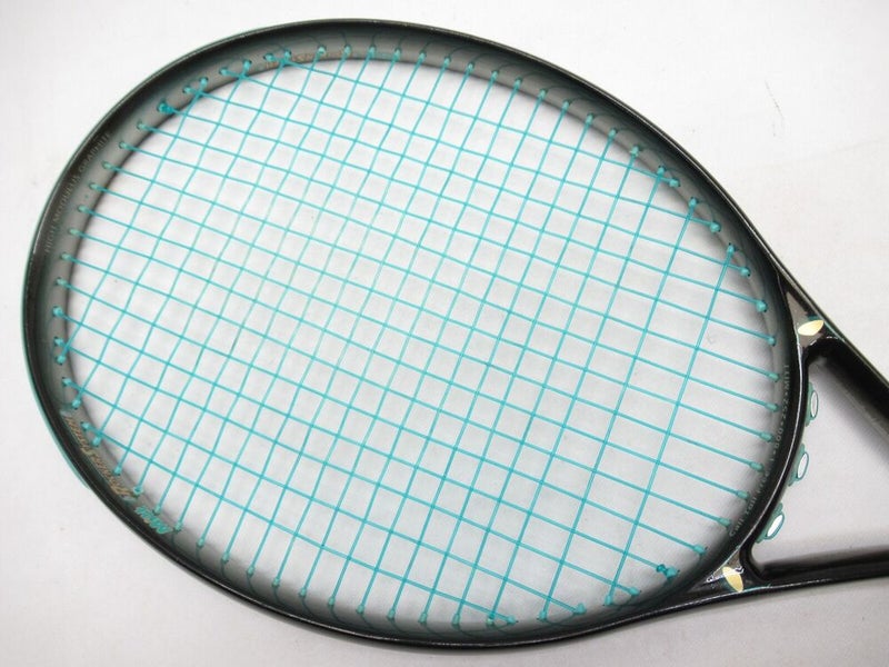 MITT WIDE ROCKER 110 TENNIS RACQUET (4 5/8) LONG STORAGE/NEW GRIP + EXTRA PARTS