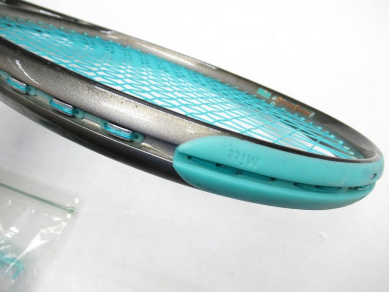 MITT WIDE ROCKER 110 TENNIS RACQUET (4 5/8) LONG STORAGE/NEW GRIP + EXTRA PARTS