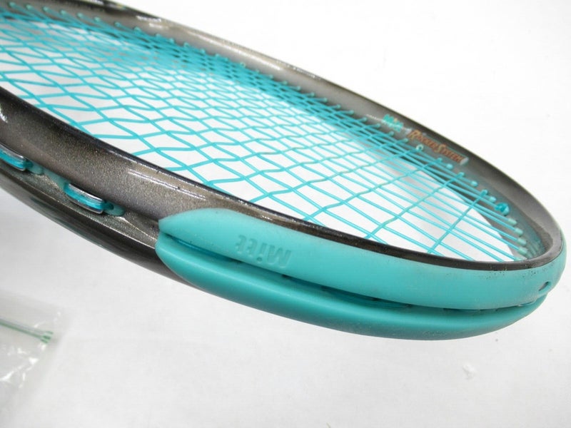 MITT WIDE ROCKER 110 TENNIS RACQUET (4 5/8) LONG STORAGE/NEW GRIP + EXTRA PARTS