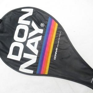 DONNAY "MIDSIZE" HALF ZIPPERED TENNIS RACQUET COVER WITHOUT STRAP