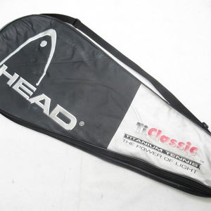 HEAD "TITANIUM / Ti.CLASSIC" SINGLE TENNIS RACQUET COVER WITH STRAP