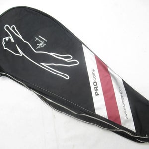 SLAZENGER "PRO COMP" SINGLE ZIPPERED TENNIS RACQUET COVER WITH STRAP