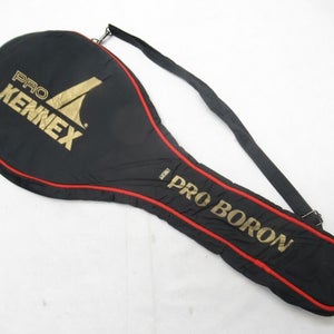 PRO KENNEX " PRO BORON" SINGLE ZIPPERED TENNIS RACQUET COVER W/ STRAP