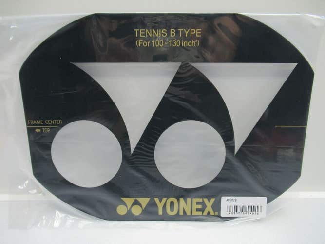 YONEX: TENNIS RACQUET STRINGBED STENCIL (MIDPLUS TO OVERSIZE). AC502B