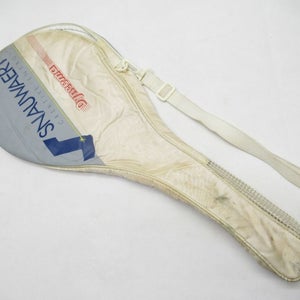 SNAUWAERT "GRAPHITE SERIES" SINGLE ZIPPERED TENNIS RACQUET COVER W/ STRAP