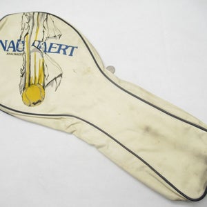 SNAUWAERT SINGLE ZIPPERED TENNIS RACQUET BAG / COVER WITH STRAP