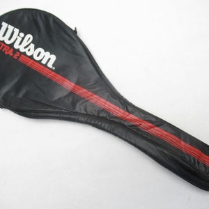 WILSON "ULTRA 2 MIDSIZE" SINGLE ZIPPERED TENNIS RACQUET COVER WITHOUT STRAP