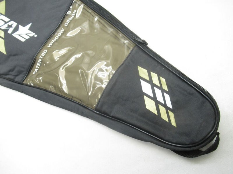 ESTUSA SINGLE ZIPPERED TENNIS RACQUET COVER WITH STRAP
