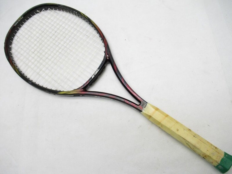 YONEX RD-7 MIDPLUS TENNIS RACQUET (4 1/2) POSSIBLE CRACK. SEE DESCRIPTION