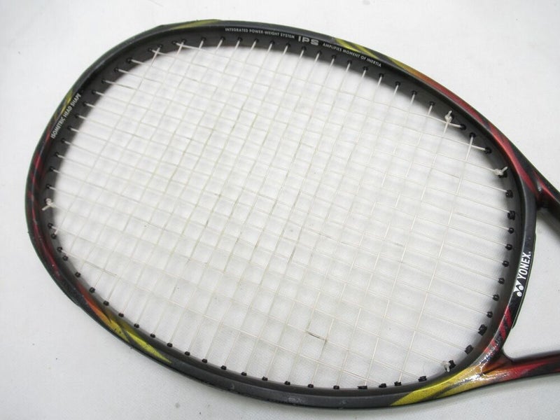 YONEX RD-7 MIDPLUS TENNIS RACQUET (4 1/2) POSSIBLE CRACK. SEE DESCRIPTION