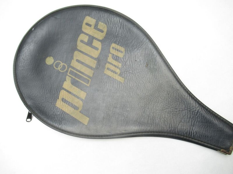 PRINCE "PRO" SINGLE ZIPPERED TENNIS RACQUET COVER WITHOUT STRAP