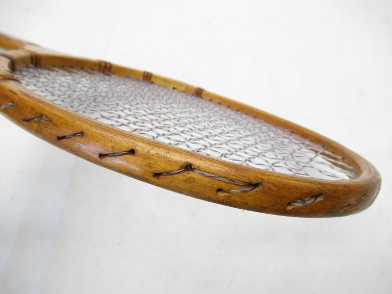 VINTAGE HARRY C. LEE CO. "DREADNOUGHT DRIVER" TENNIS RACQUET. ANTIQUE / DISPLAY