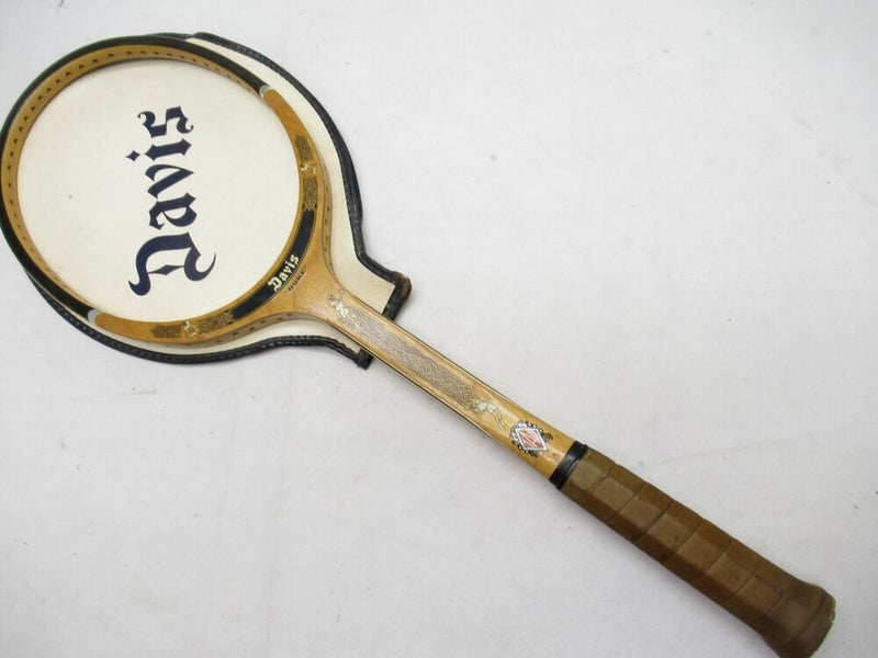 *NOS* VINTAGE TAD DAVIS / VICTOR "DUKE" TENNIS RACQUET. ANTIQUE. COLLECTOR