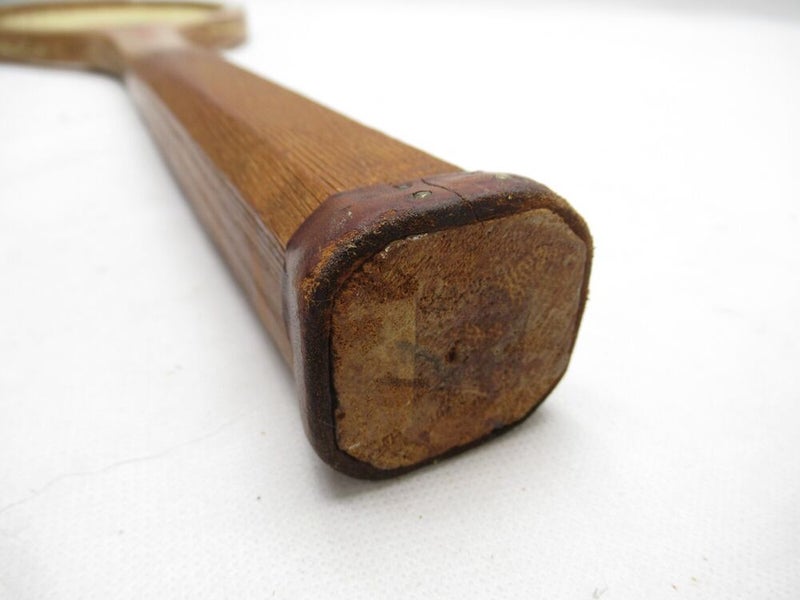 VINTAGE A.G. SPALDING & BROS. "GENEVA" WOODEN TENNIS RACQUET. ANTIQUE / DISPLAY