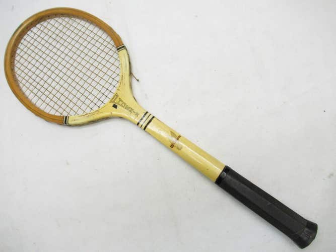 VINTAGE WILSON "PHOENIX" WOODEN TENNIS RACQUET. ANTIQUE / DISPLAY