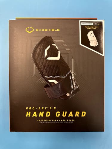 Evoshield PRO-SRZ 2.0 Baseball Batters Hand Guard - White - Right- Large