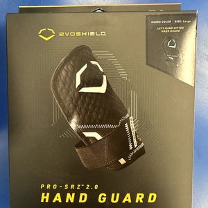 Evoshield PRO-SRZ 2.0 Baseball Batters Hand Guard - Black - Left - Large