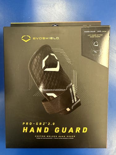 Evoshield PRO-SRZ 2.0 Baseball Batters Hand Guard - Black - Left - Large