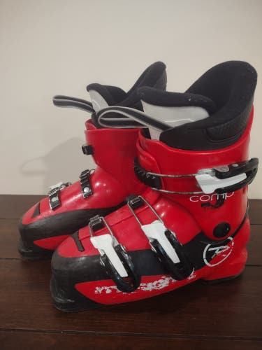 Rossignol Comp J Kids Ski Boots size 21.5mondo (2-3 shoe size) (Used)