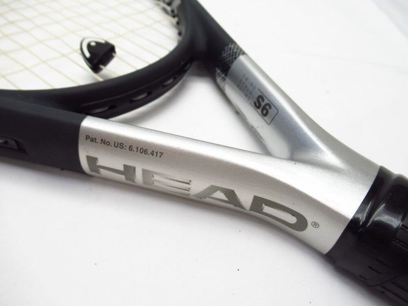 HEAD TITANIUM Ti.S6 OVERSIZE TENNIS RACQUET (4 3/8) NEW GRIP!