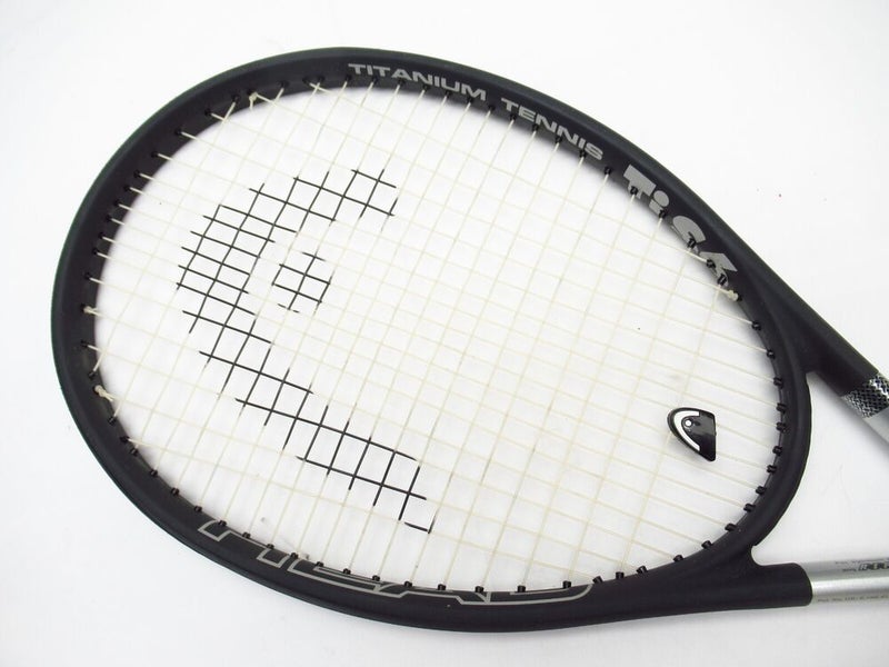 HEAD TITANIUM Ti.S6 OVERSIZE TENNIS RACQUET (4 3/8) NEW GRIP!