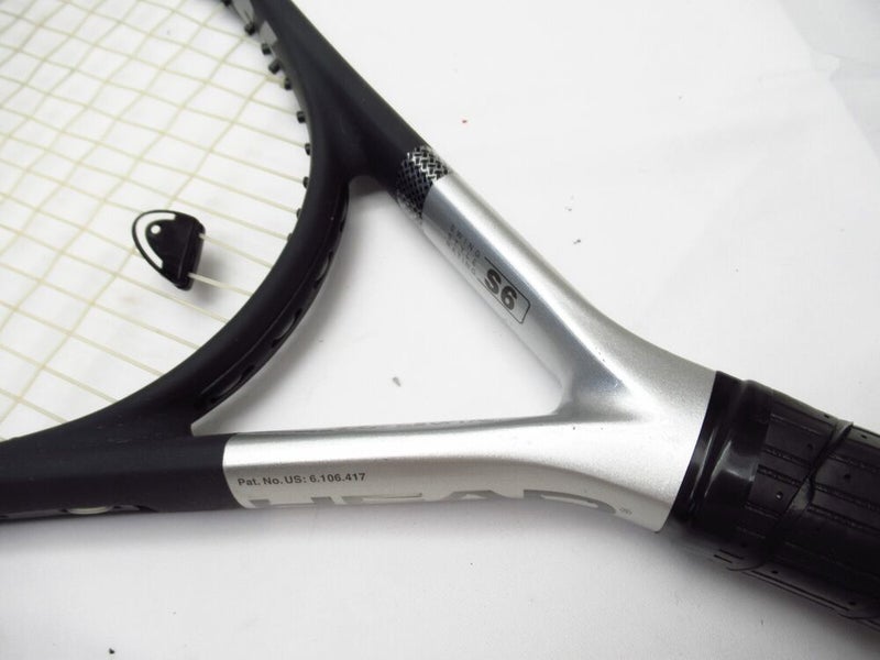 HEAD TITANIUM Ti.S6 OVERSIZE TENNIS RACQUET (4 3/8) NEW GRIP!