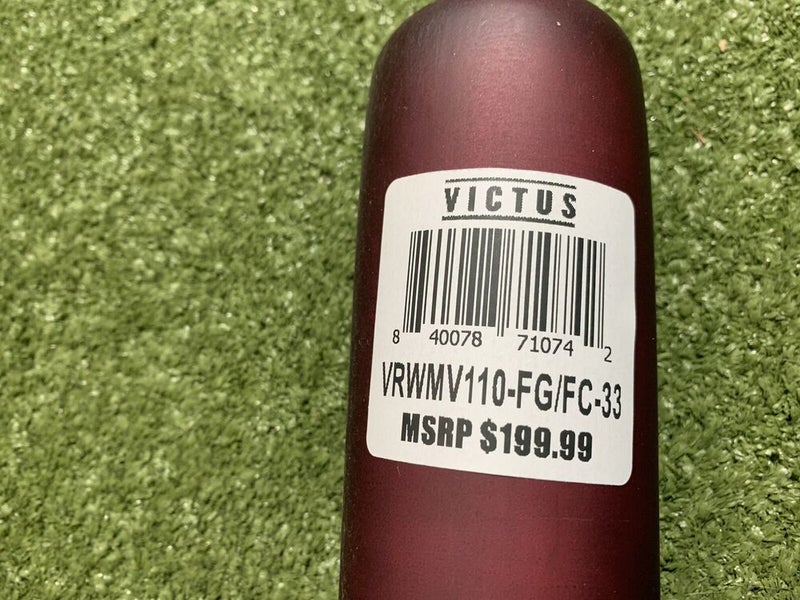 Victus Pro Reserve V110 Maple Wood Baseball Bat - 33" ~ New VRWMV110-FG/FC