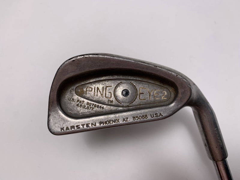 Ping Eye 2 Single 1 Iron Black Dot Karsten ZZ-Lite Regular Mens RH Oversize Grip