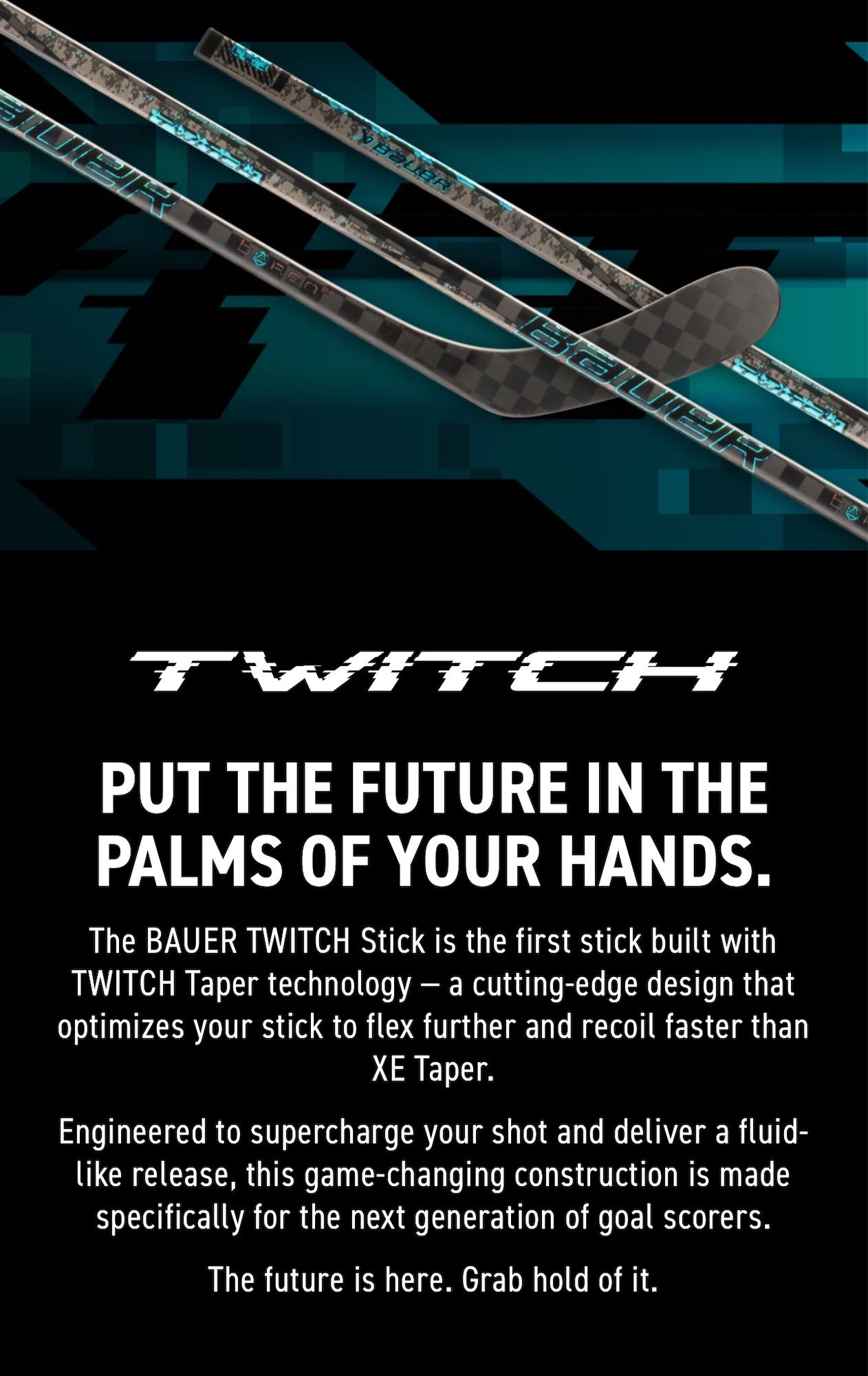 Bauer Twitch Hockey Stick (NEW) R/70/P28 | SidelineSwap | Buy and 