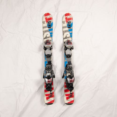 Kid's Axis Team 80 cm All Mountain Skis Marker M4.5Bindings (Used)