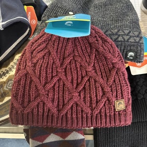 Sunday Afternoons Aura Lined Beanie Mixed Purple Insulated Merino Wool Blend New