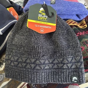 Sunday Afternoons Cabin Time Beanie Pacific Blue (Navy Gray) 100% Acrylic New