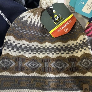 Sunday Afternoons Story Teller Beanie Arctic Tundra (Brown) 100% Acrylic NWT New