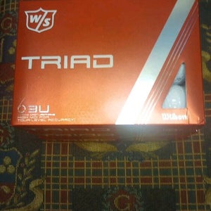 Wilson Staff Triad White Gold Balls