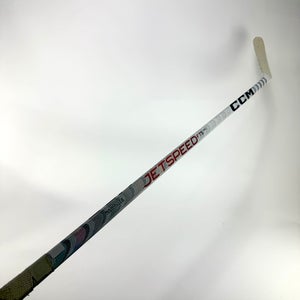 Used Left White CCM Jetspeed FT5 Pro | 95 Flex Custom Curve Grip | Sergachev | U135
