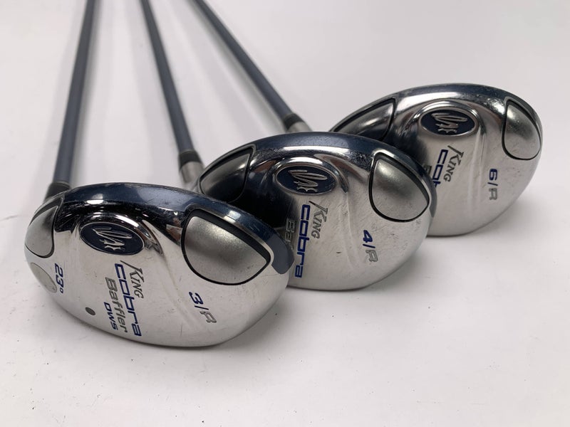 Cobra Baffler DWS Hybrid Set 3 4 6 19* 22* 28* VS Proto HL By You 50g Ladies RH