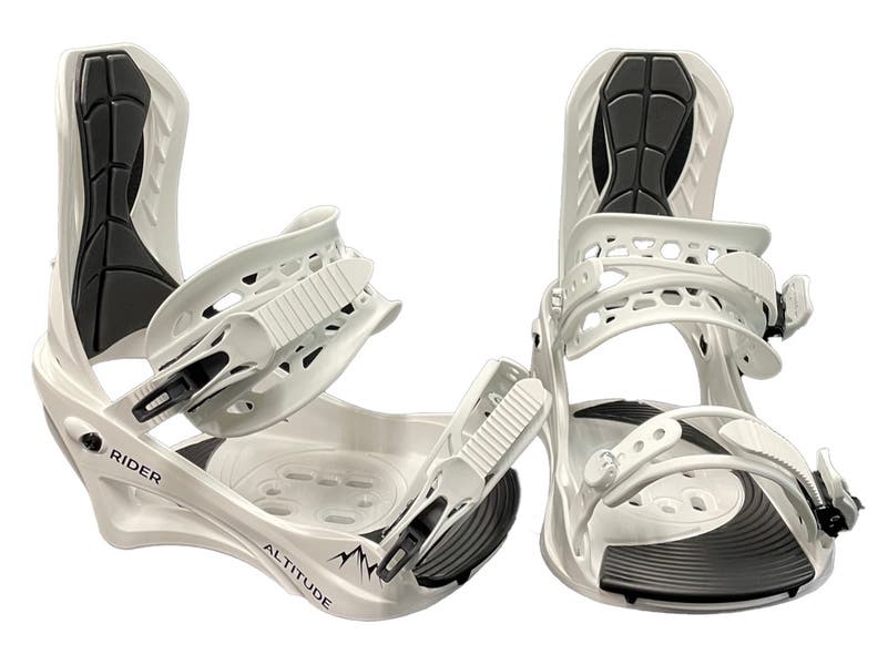 MEN'S ALTITUDE "RIDER" 4X4 BURTON SNOWBOARD BINDINGS (WHITE) L/XL 9-13 |  SidelineSwap | Buy and Sell on SidelineSwap
