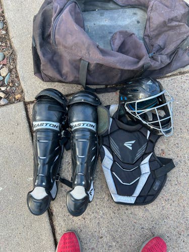 Easton (Used) Gametime Catcher's Set 12-15