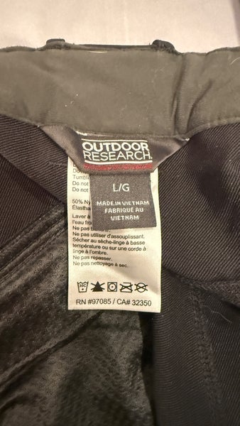 Black Men's Outdoor Research (Used) Pants