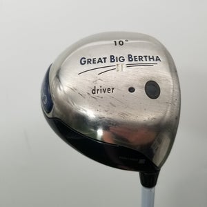 2004 CALLAWAY GREAT BIG BERTHA II DRIVER 10* REGULAR RCH SYSTEM 55 +HC FAIR