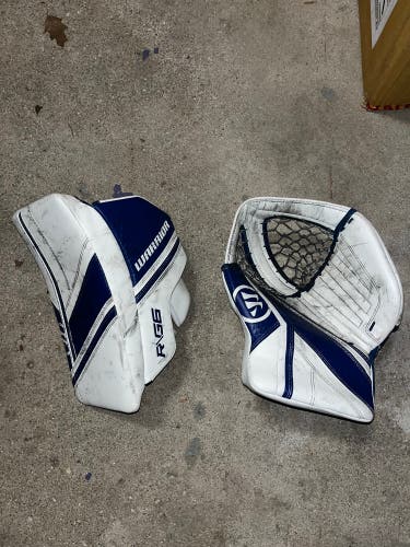 Warrior Ritual G6 E+ INT Glove & Blocker Set