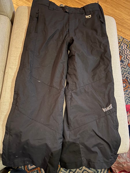 Marker Full Side Zip-off Youth Ski Pants Size 12