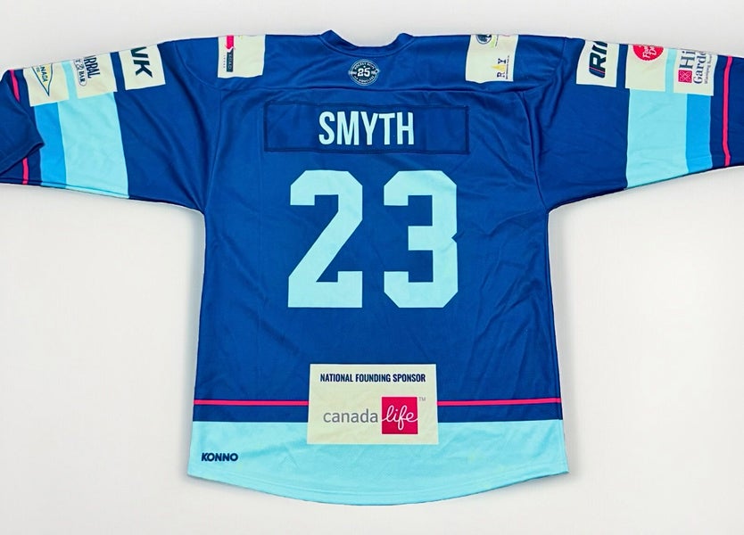 Kraken Jets Blue Hockey Jersey - Large