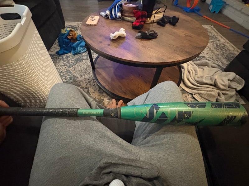 2023 Louisville Slugger Meta USSSA Certified Bat (-10) Composite 18 oz 28" (Used)