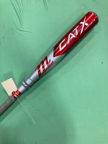 2023 Marucci CAT X Composite Bat USSSA Certified (-10) Composite 20 oz 30" (Used)