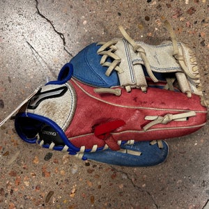 Blue Mizuno Prospect Power Close Right Hand Throw Baseball Glove 11" (Used)