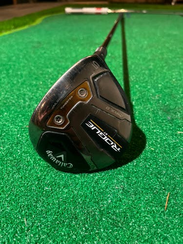 Men's 2022 Callaway Right Handed Rogue st max d Regular Flex 5 Wood (Used)