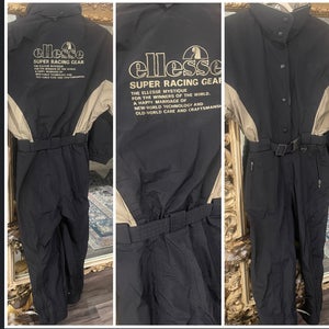 Ellesse x Japanese Vintage 90’s Ski Coverall Big Spell Out Sz M